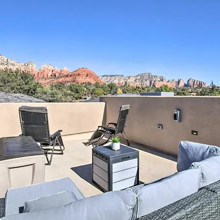 Sedona Sanctuary With Hot Tub, Fire Pit And Grill Villa